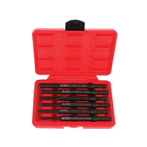 K Tool International Air Hammer Drifts Set 6 Piece
