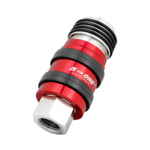 Milton Industries Safety Exhaust Coupler, 1/4" body, 1/4" FNPT