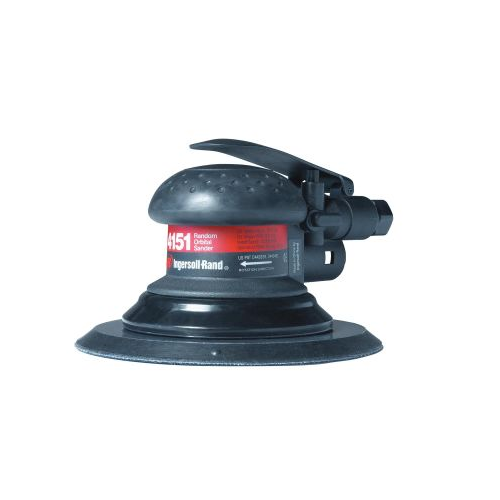 Ingersoll Rand 6" Random Orbital Air Sander, Vinyl Pad, 12,000 RPM, 0.2 HP