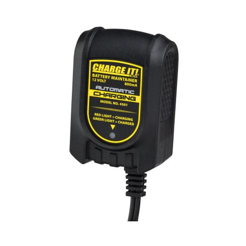 Clore Automotive CHARGE IT! 4501 0.8A Amp 12 Volt Battery Maintainer