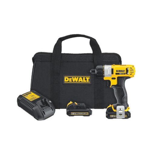 DeWalt 12V MAX* 1/4 in Screwdriver Kit