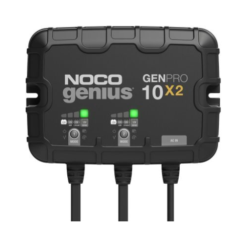 NOCO Company GENPRO10X2 12V 2-Bank, 20-Amp On-Board Battery Charger