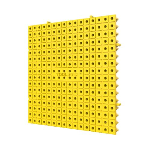 Toolgrid TGB-6X6 Modular Board 16pc Pack - Yellow