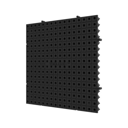 Toolgrid TGB-6X6 Modular Board 16pc Pack - Black
