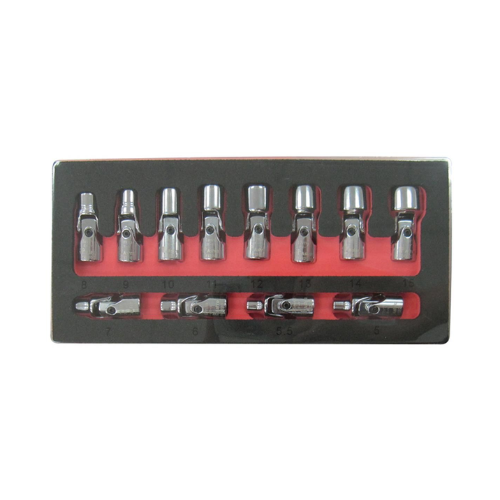 Astro Pneumatic 12pc Flex Socket Set-6 Point MET