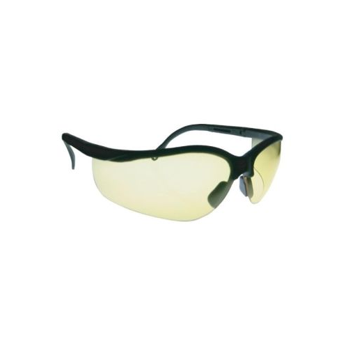 Chaos Safety Supplies Safety Glasses with Black Frame and Clear Lens