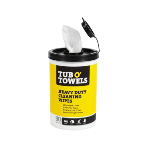 Tub O' Towels Tub O' Towels Heavy Duty Cleaning Wipes, 90 count