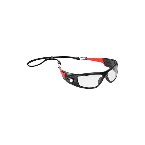 COAST Products SPG500 Rechargeable Bull-Eyes Spot Safety Glasses with Interchangeable Yellow and Clear Lenses