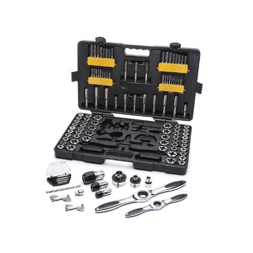 GearWrench 114 Piece SAE/Metric Ratcheting Tap and Die Set