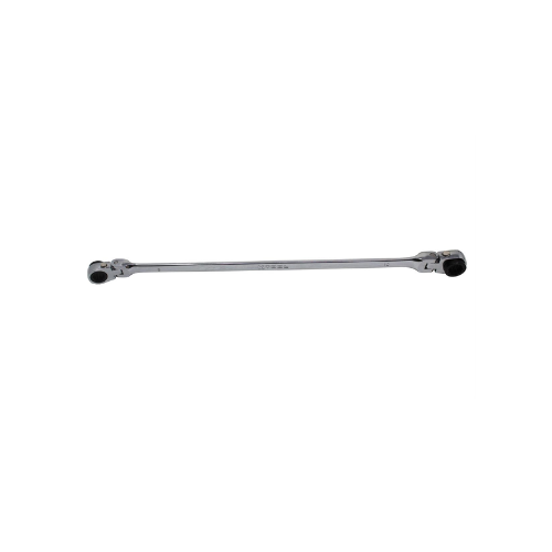 K Tool International Wrench 8mm x 10mm Metric Ratcheting Reversible Double Box Universal Spline 90 Tooth