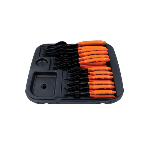 Lang Tools (Kastar) 3495 - 12-Pc. Combination Int/Ext Retaining Ring Pliers Set