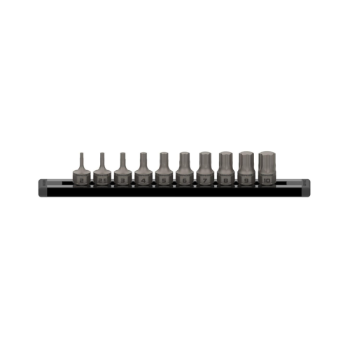 Grip Edge Tools 10-PC 1/4'' Dr Metric RPT Dual Action Driver set